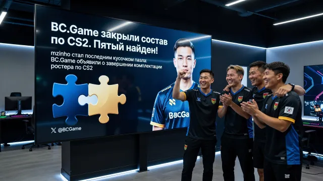 BC.Game закрыли состав по CS2. Пятый найден!