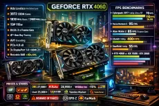 Купить видеокарту 4060 недорого: подробный обзор, сравнение характеристик, рекомендации по выбору и покупке, производительность в играх, совместимость с ПК и советы перед заказом